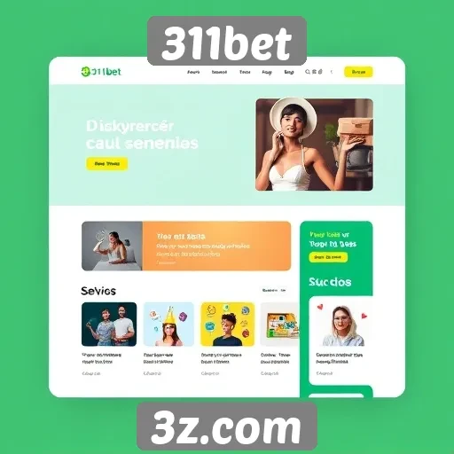 Experiência do usuário na interface do site 311bet